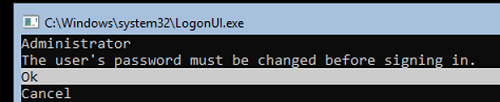 logonui.exe on server core - set administrator password