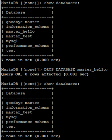 check slave to master replication