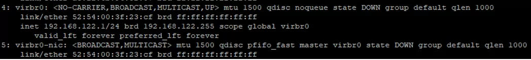 configuring bridge networking for kvm