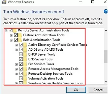 Install RSAT features in old Windows versions