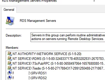 RDS Management Servers (local security group)